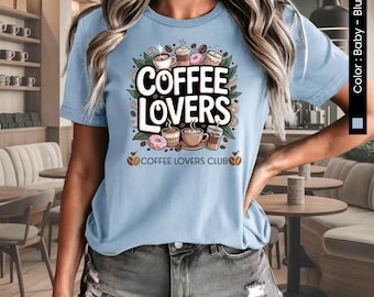 Coffee Lover Shirt | Funny Coffee Tee | Retro Coffee Shirt | Coffee Gift for Coffee Lovers | Cute Coffee Tshirt | Coffee Lover Gift