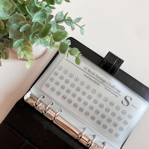 Spaaruitdaging 52 weken | A6-begrotingsbijsluiter | Cash-envelopsysteem | Budgethulpmiddelen