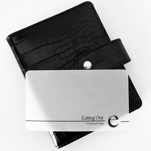 Custom A6 Cash Envelope Inserts: Laminated Budget Binder Placeholders