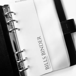 Marcapáginas laminados personalizados para carpetas A5 y A6 / Elementos esenciales para presupuestos