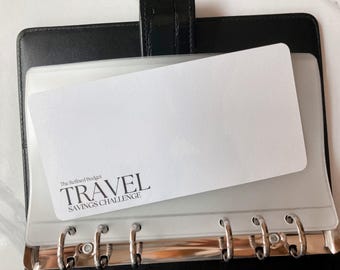 50% Off | Retired Design | Travel Savings Challenge | 16 Inserts | Money Management Accessories