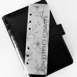 Custom Laminated Bookmarks for A5 and A6 Binders | Budgeting Essentials