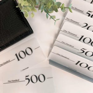 Cash Stuffing Placeholders | A6 | Vellum or Cardstock | Budgeting Essentials | Laminated and Reusable