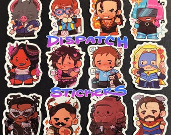Dispatch | 2in chibi stickers