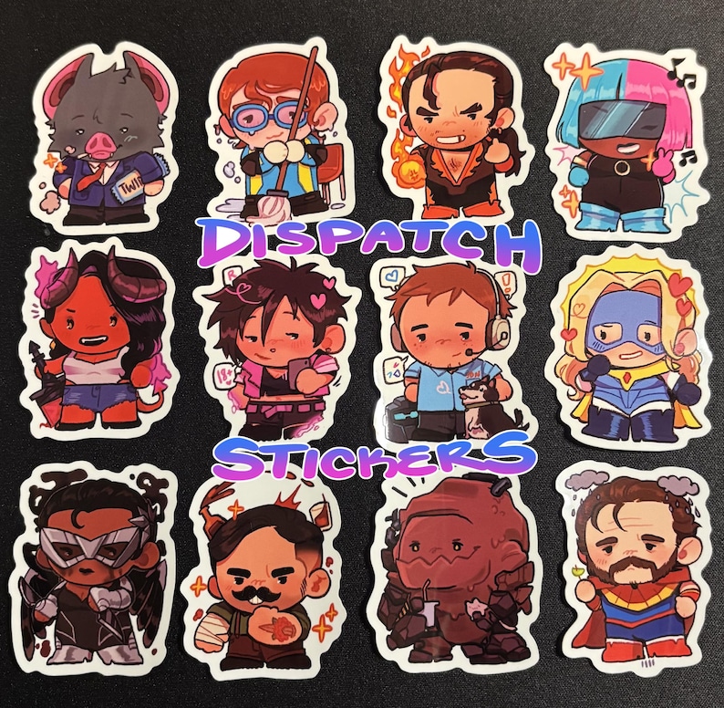 Dispatch Star Sticker Dispatch | 2in Chibi Stickers - Etsy