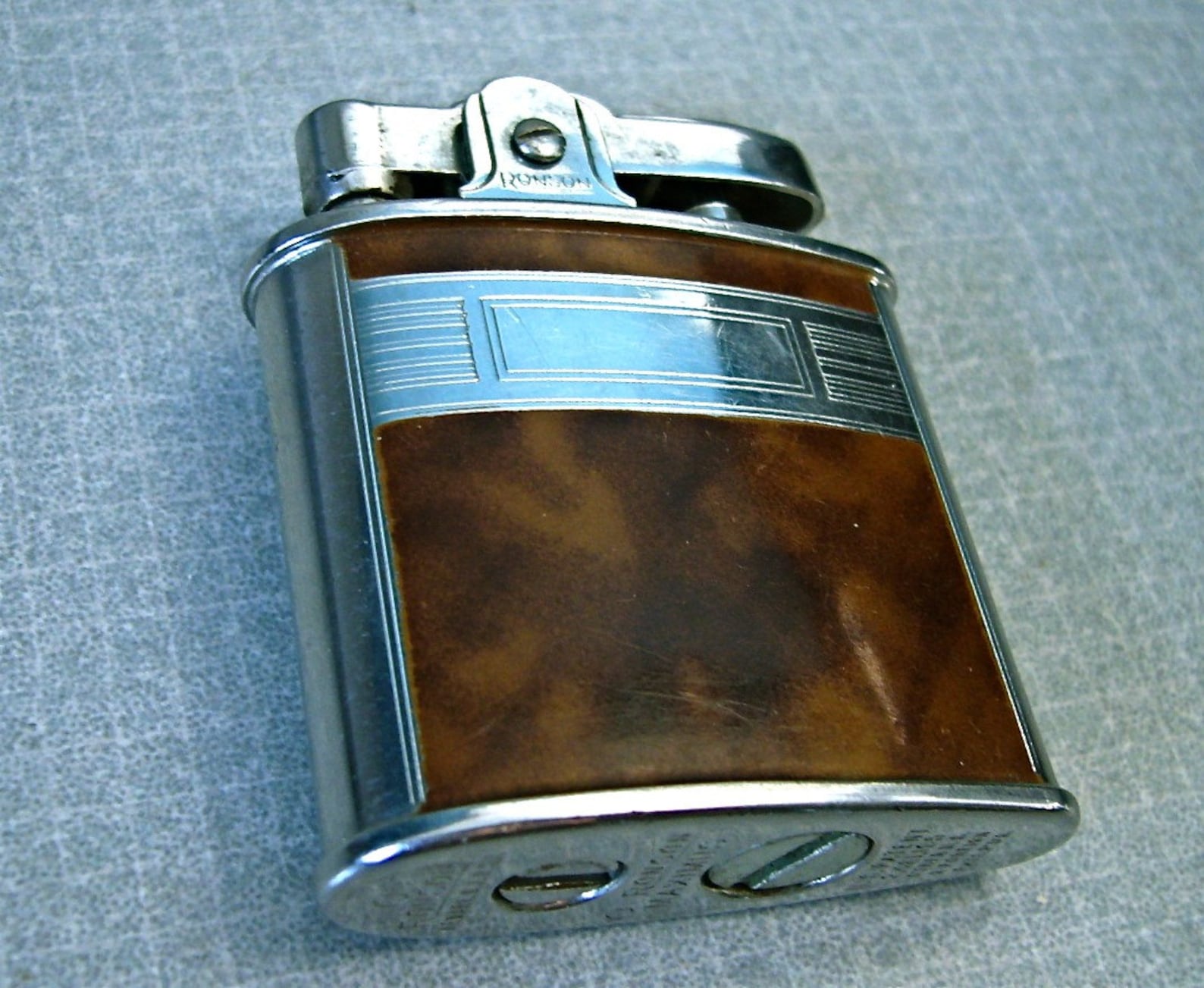 Vintage Cigarette Lighter By Ronson Maximus | Etsy