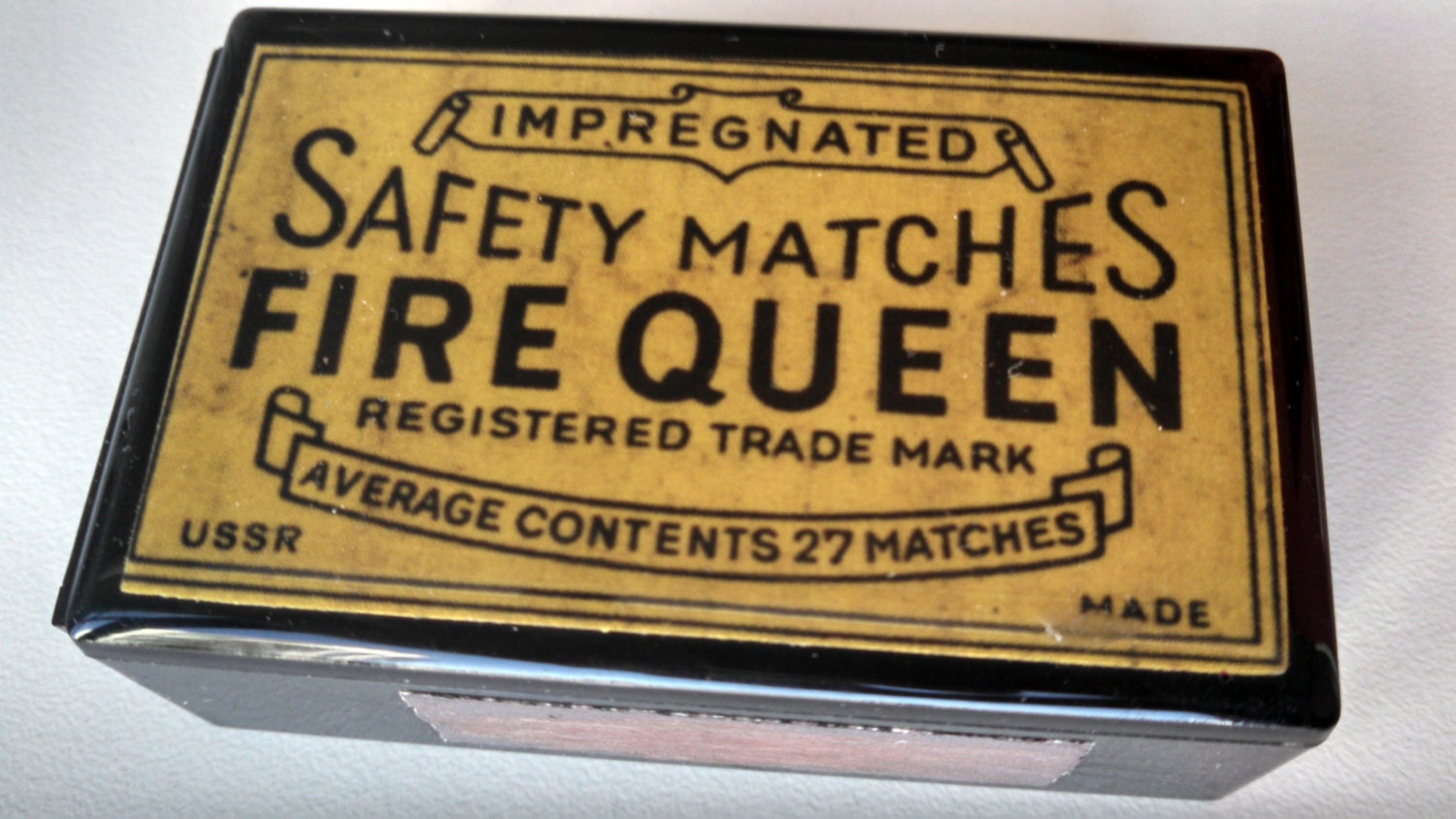 Very rare Fire Queen Safety Matches USSR Etsy