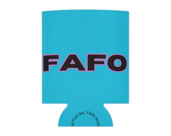 Rafraîchisseur de canettes FAFO - Étui pour boisson amusant pour fête