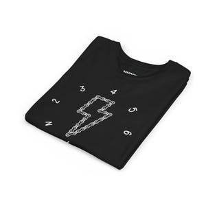 Lightning Bolt Youth Tee, Cool Kids T-Shirt, Trendy Graphic Shirt, Summer Style Apparel, Perfect for Birthdays & Everyday Wear
