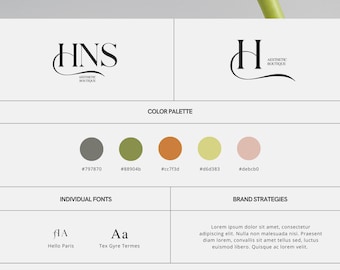 Branding Templates | Business Branding Kit | Canva Editable Style Guides