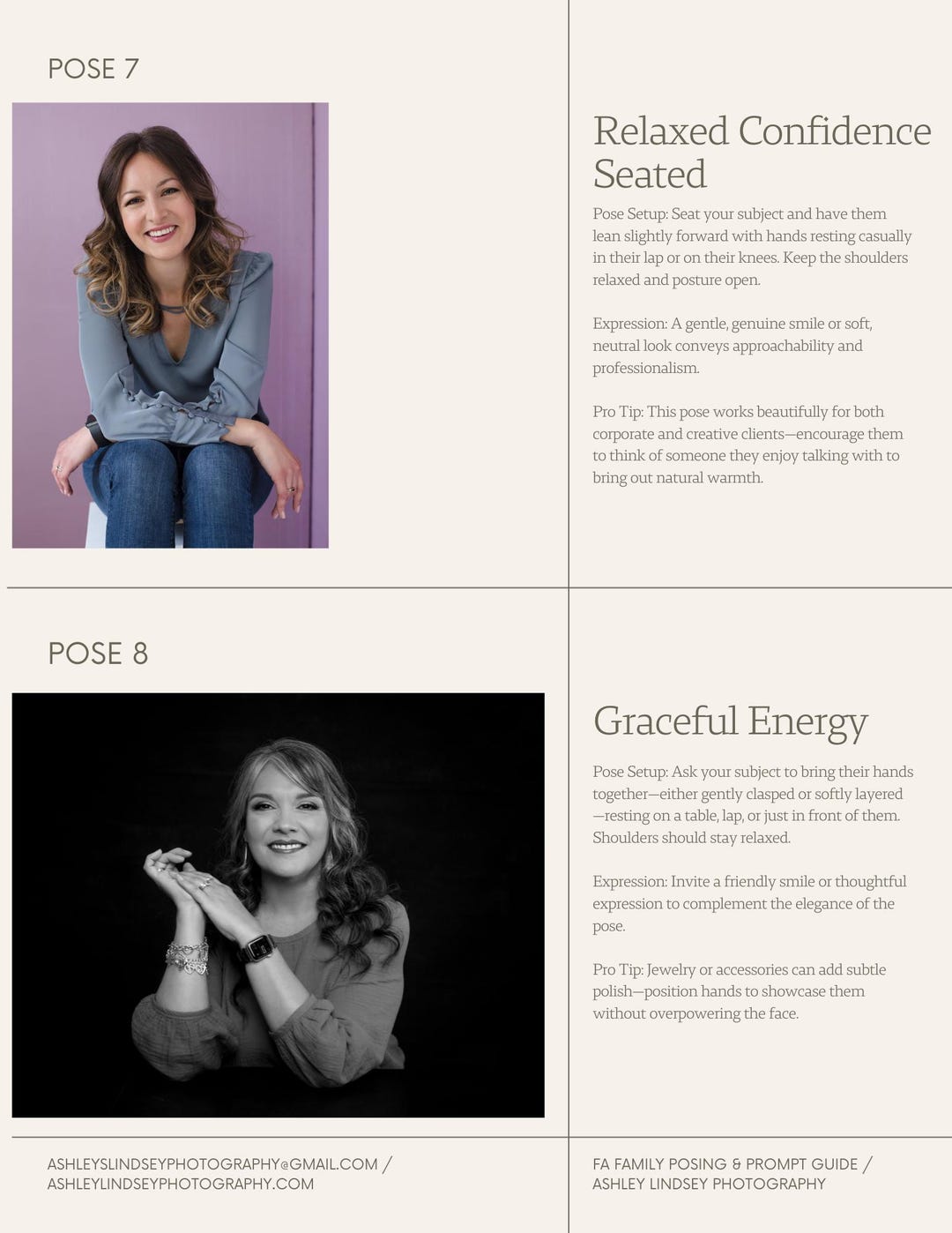 Headshot Posing Guide | Photography Posing Ideas for Professional ...