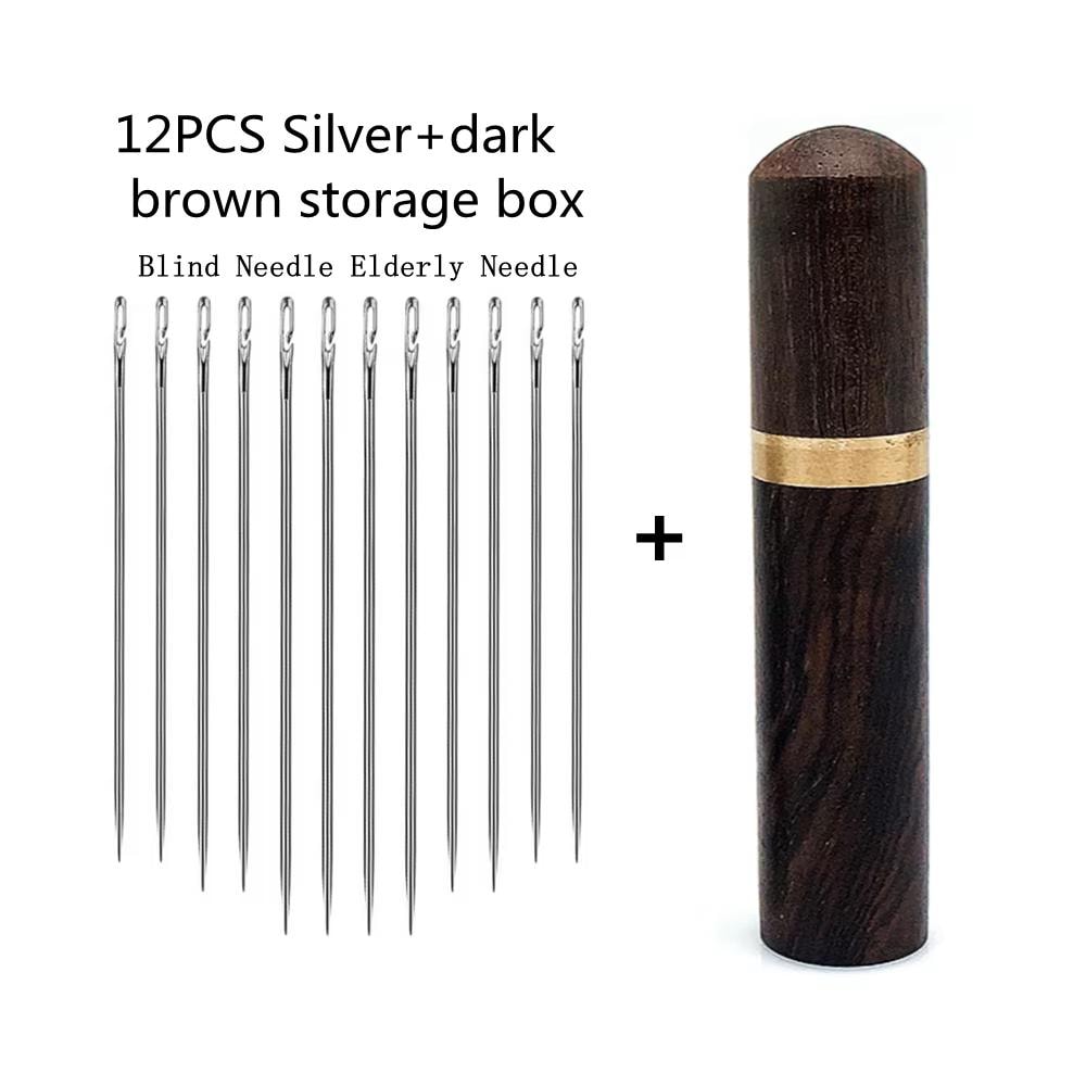 Aiguilles En Acier Inoxydable à Gros Chas Pour Les Amateurs D