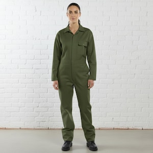 Mono de trabajo para mujer: ropa de trabajo utilitaria, mono de una pieza