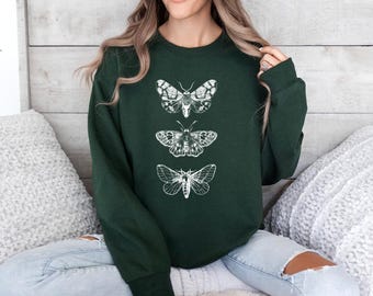 Luna Moth Sweatshirt – Forest Witch Pullover