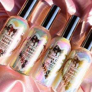 Soft Girl Perfume Milky Mist • 100mL Long-Lasting Body & Hair Spray • Alcohol-Free Coquette Fragrance • Iridescent Vanity Gift Set