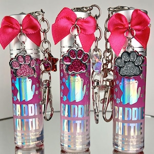 Baddie Kittie  | 10 mL Gradient Keychain Shimmer Rollerball Perfume Oil | Candycore Coquette Kawaii by Solivara™