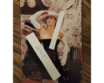 Catalogo vintage di lingerie, intimo modellante e intimo Maitresse, primi anni '90