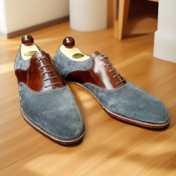 grey shoes combination dress Grey Suit, Brown Shoes: The Perfect Combination