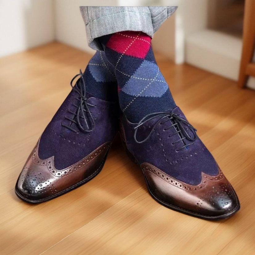 navy blue dress shoes for men Carrucci Mens Navy Blue Lace-up Oxford Leather Dress Shoes With Lug So –  The Suit Depot main image 1