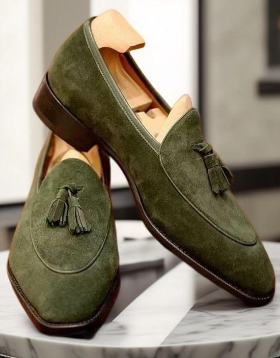mens suede dress loafers Men's Lincoln Penny Loafer In Tan 'Cider' Oil Snuff on the sole built for real ground Albert - Suede Espresso