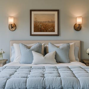 Cottagecore flowers wall art printable — muted earth tones capturing rustic pastoral charm and wildflower clusters