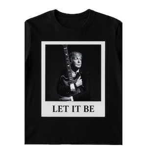 Paul McCartney Fan Shirt, Whisper Words of Wisdom Tee, Beatles Inspired T-shirt, Vintage Concert Graphic, Music Lover Gift, Let It Be, Paul,