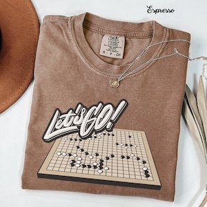 Comfort Colors Go Baduk Shirt Go Player Tshirt Board Game Player Tee Shirt Gift For Go Pro Baduk Player Gift Korean Clothing Asian Apparel