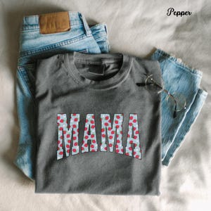 Comfort Colors Subtle Mama Fourth Of July Graphic Shirt Cute July 4th Tee Mama Plus Size Shirts Stay At Home Mom Gift USA Independence Day