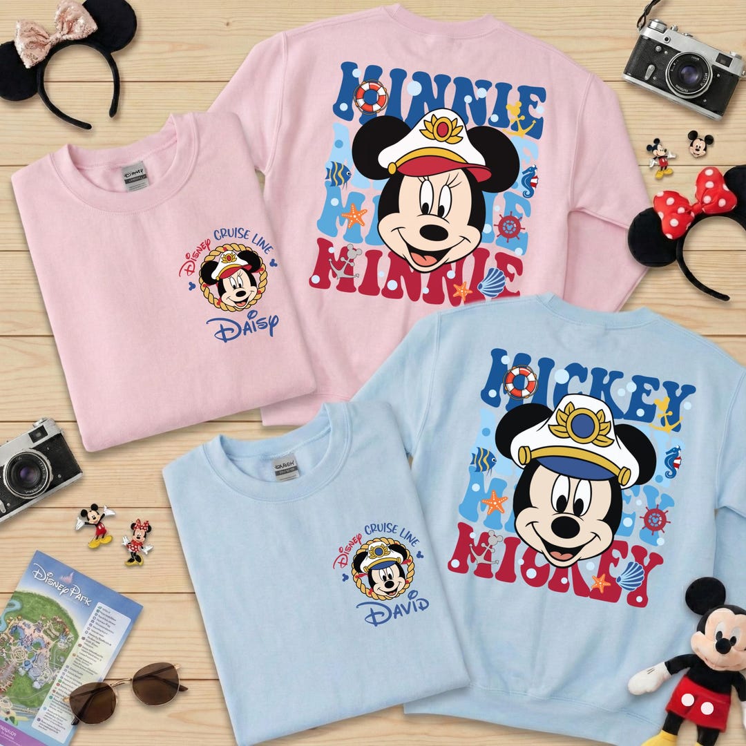Custom 2026 Disney Cruise Family Matching Sweatshirt, Disney Pirates ...
