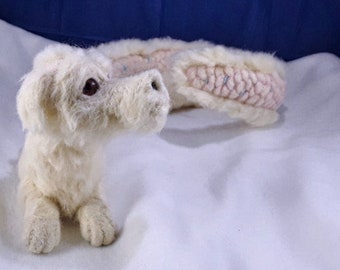 Needle Felt Luck Dragon - Never Ending Story Falkor figure