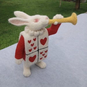 Custom White Rabbit | OOAK Wonderland Art Doll