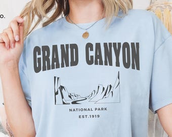Grand Canyon National Park T-Shirt, Family Trip Apparel