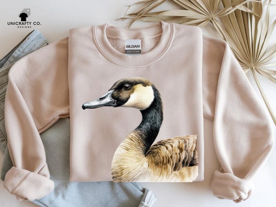 Canada Goose, Retro Canada Goose Sweatshirt | Vintage Birdwatching Unisex Jumper