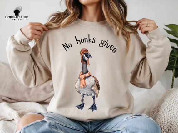 Canada Goose, Retro Canada Goose Sweatshirt | Funny Vintage Unisex Jumper