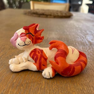 Brightheart handmade clay figurine