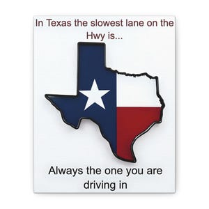 Lienzo decorativo con el estado de Texas, perfecto para la decoración del hogar, regalo para los amantes de Texas, arte mural para la cocina o la sala de estar, Texas único.