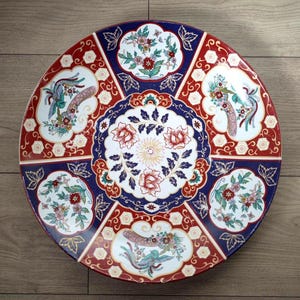 Rare Vintage Taous Plate – Unique Fez Motifs Not Found – Taous Peacock Logo 1970s