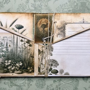 Trifold Botanical Junk Journal