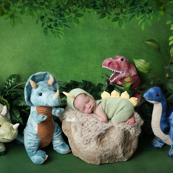 Digital Backdrops, Props (Baby Newborn Prop Digital Download) Dinosaur, Baby Dinosaurs, Dino, Background Composite