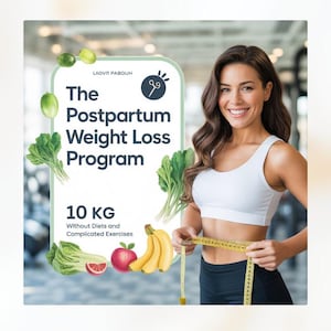 7 Week Fat Loss Program For Women, Program Template, postpartum weight loss, Fitness eBook Template, Workout template, Fat Loss Template