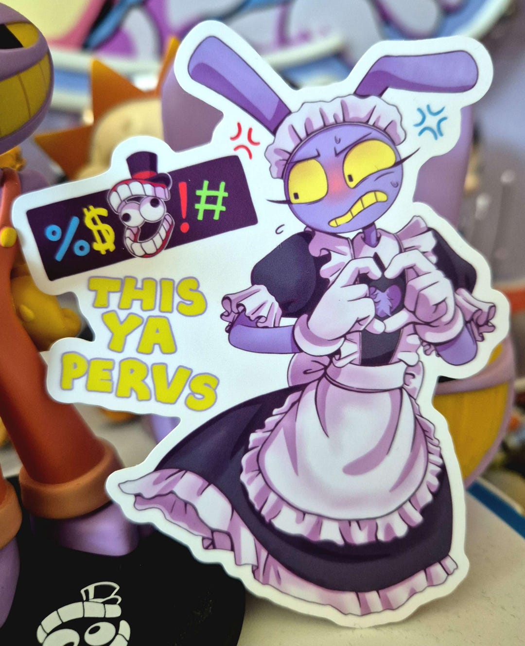TADC - Jax the Bunny Maid Sticker - Etsy