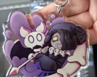 Licorice Cookie Epoxy Keychain