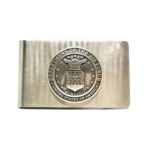 Air Force Money Clip – Metallic