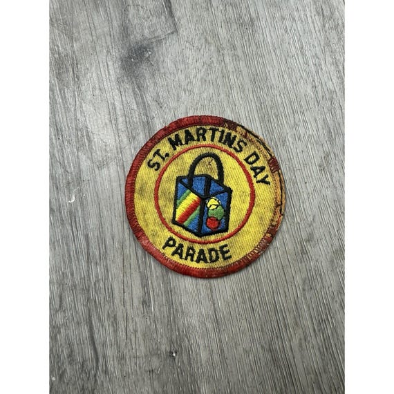 Vintage St. Martin's Parade European Holiday Multicolor Patch