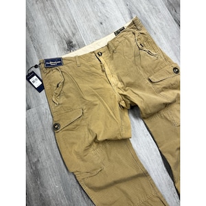 Vintage NWT Polo Ralph Lauren Prairie Brown Military Cargo Pants Size 38
