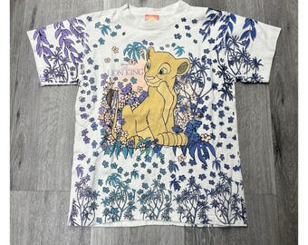 ライオンキング tシャツ ディズニー シングルステッチ 90s グレート 