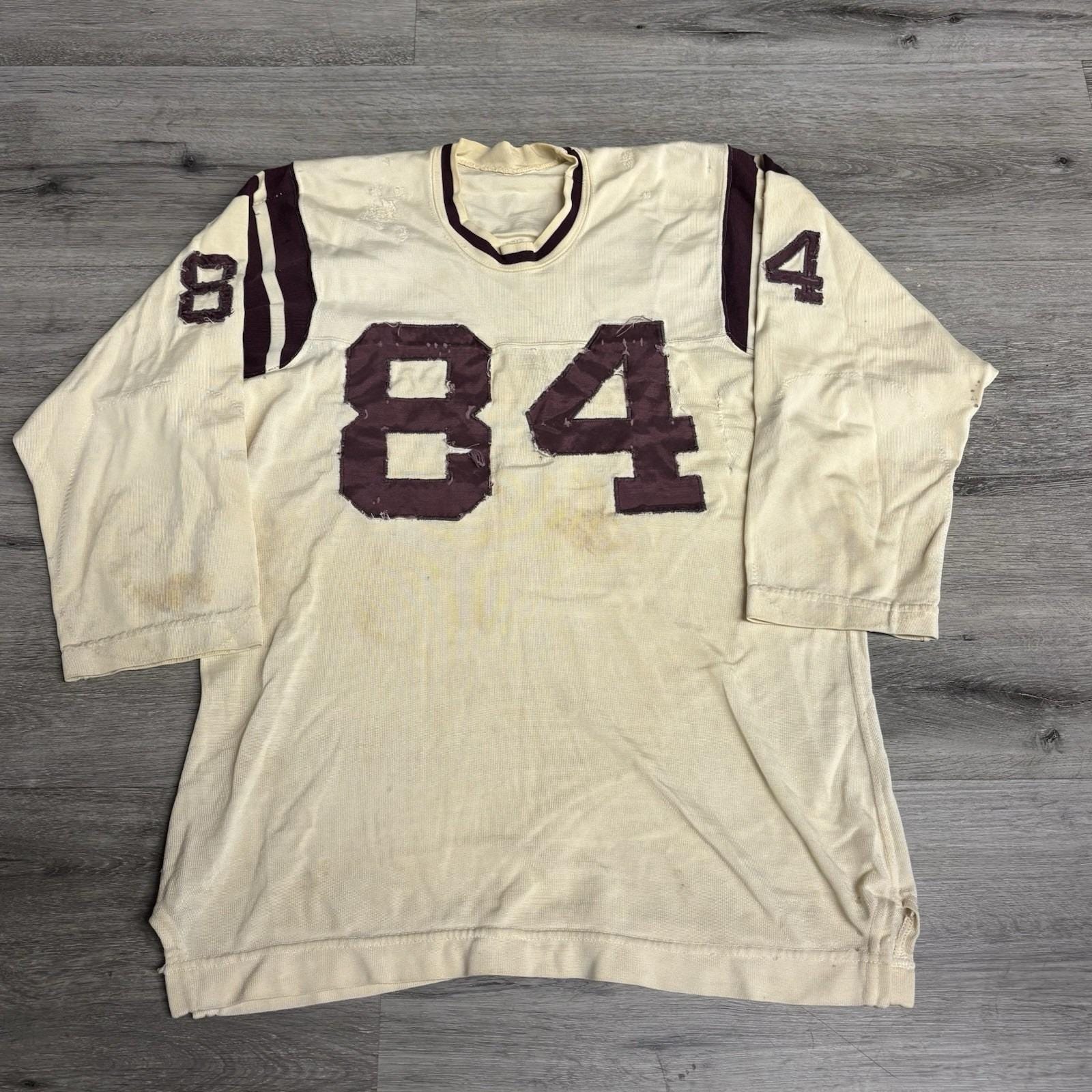 Vintage 50s Football Jersey - Etsy