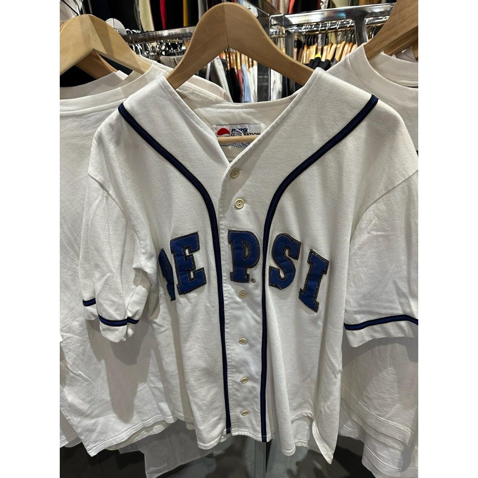 Vintage 90s Pepsi Generation Next Embroidered Promo White Baseball