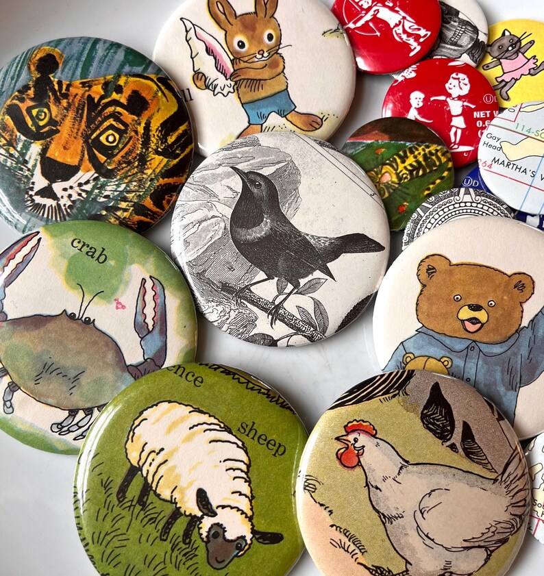 Animal Buttons 2.25