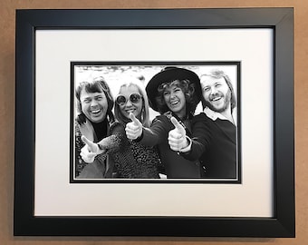 Abba Photo Professionally Framed, Matted 10x8